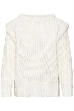 My Essential Wardrobe Strik - MWLuca Knit Pullover, Off White